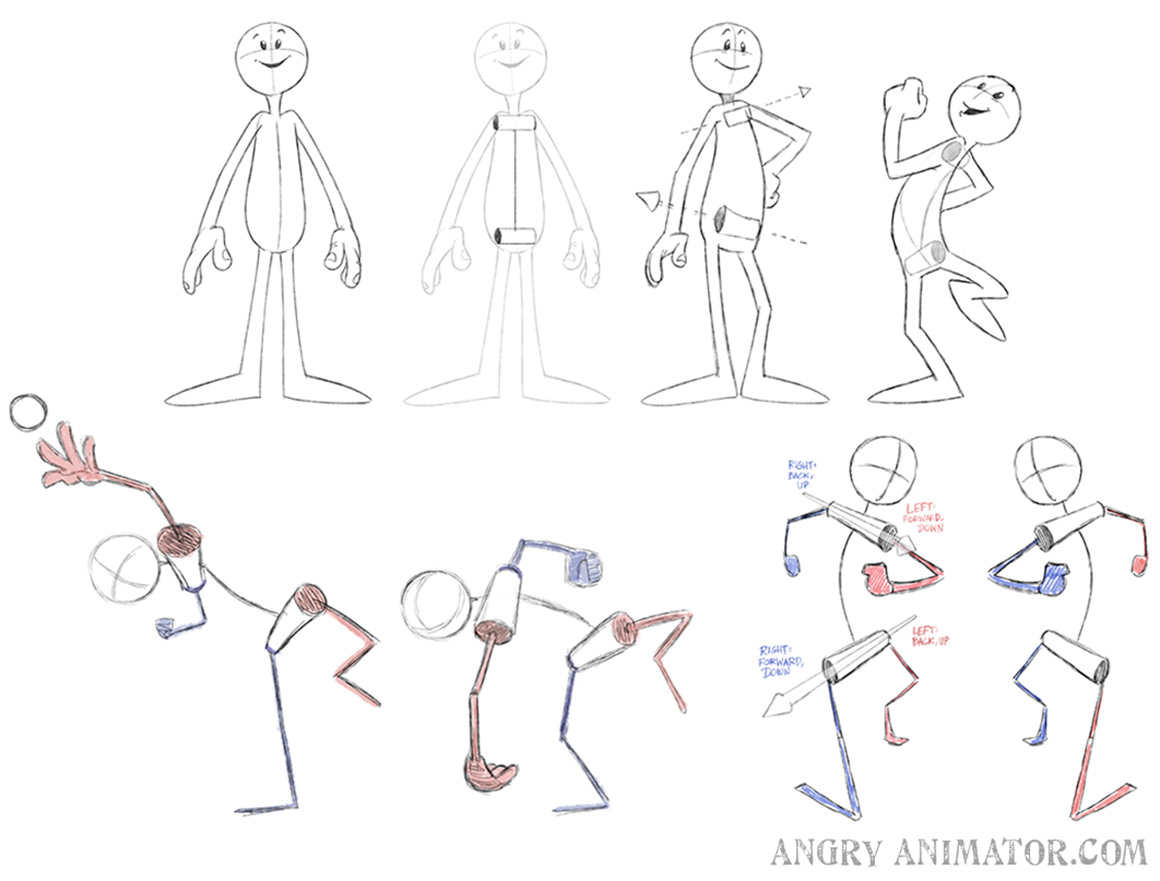 The Line of Action: an Intuitive Interface for Expressive Character Posing